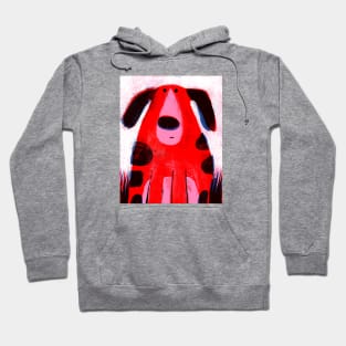 Red dog Hoodie